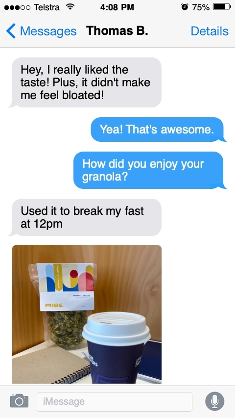 Breakfast Rise customer feedback
